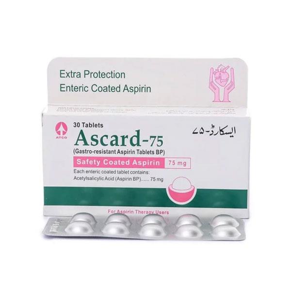 Ascard Tablets 75Mg 